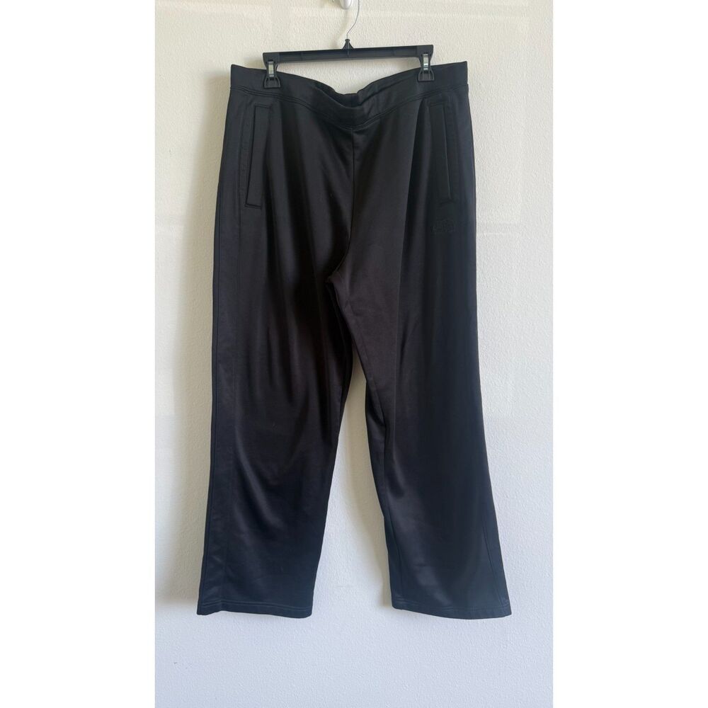 The North Face Men’s XL Black Track Pants Athletic Straight Leg Logo